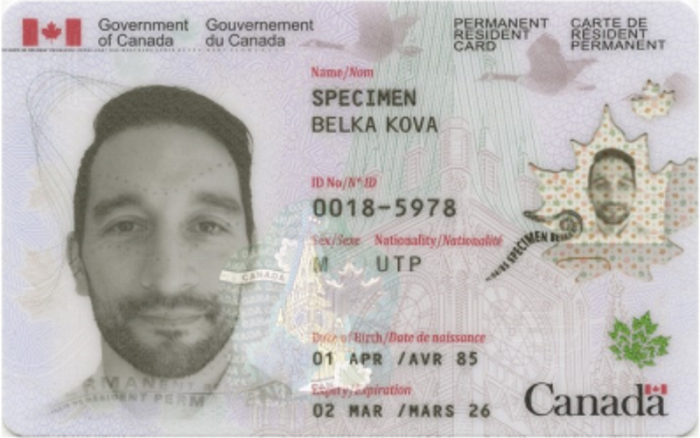 CANADIAN PERMANENT RESIDENCE