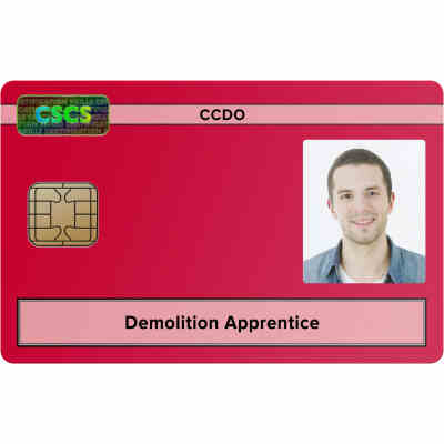 CCDO Demolition And Refurbishment Operative (5 Year Card)